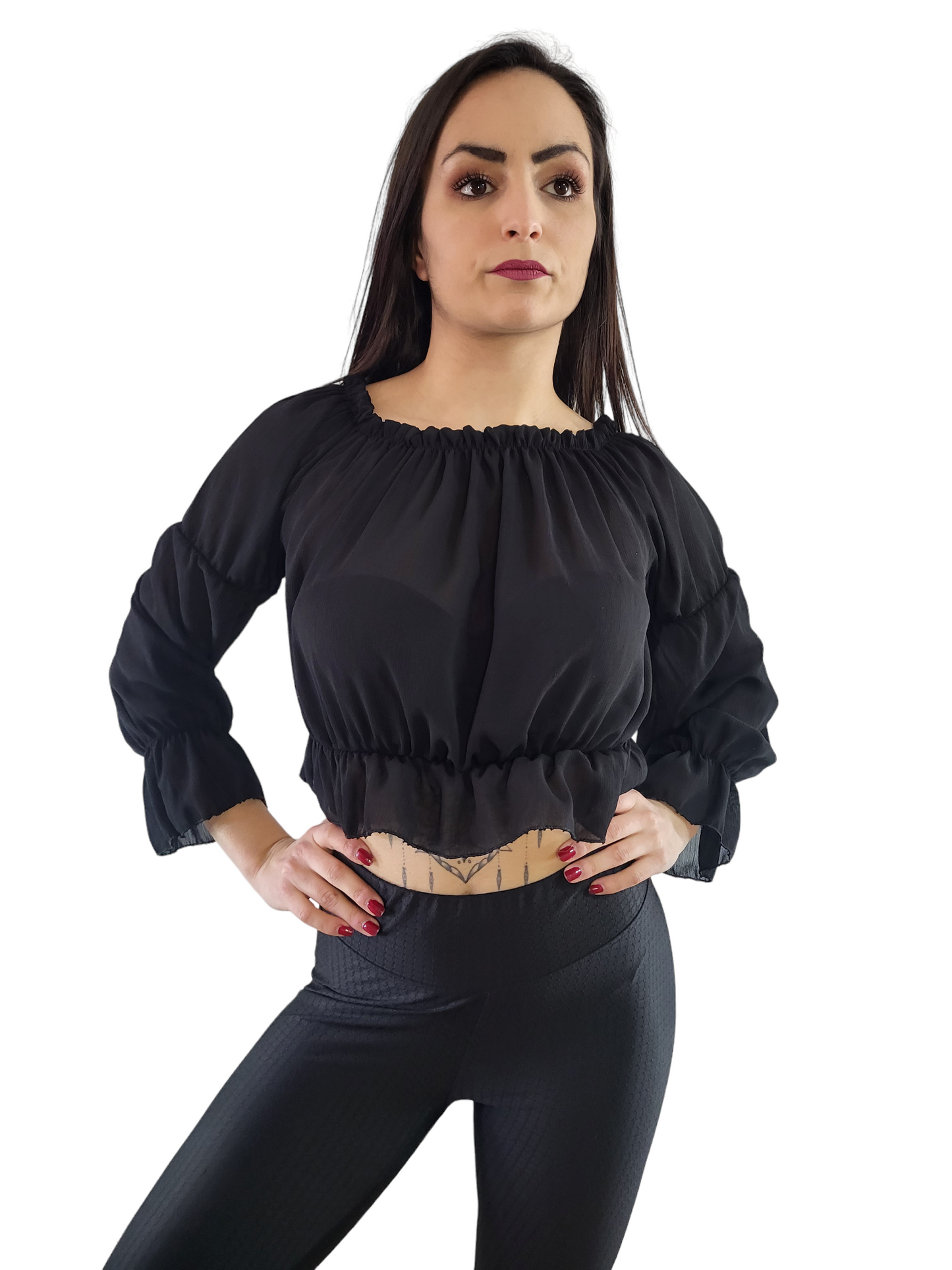 XL Latina Crop Top