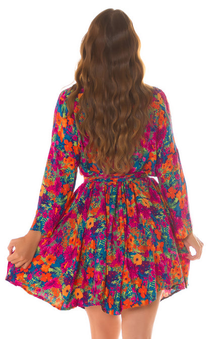 Flower Paint Dress