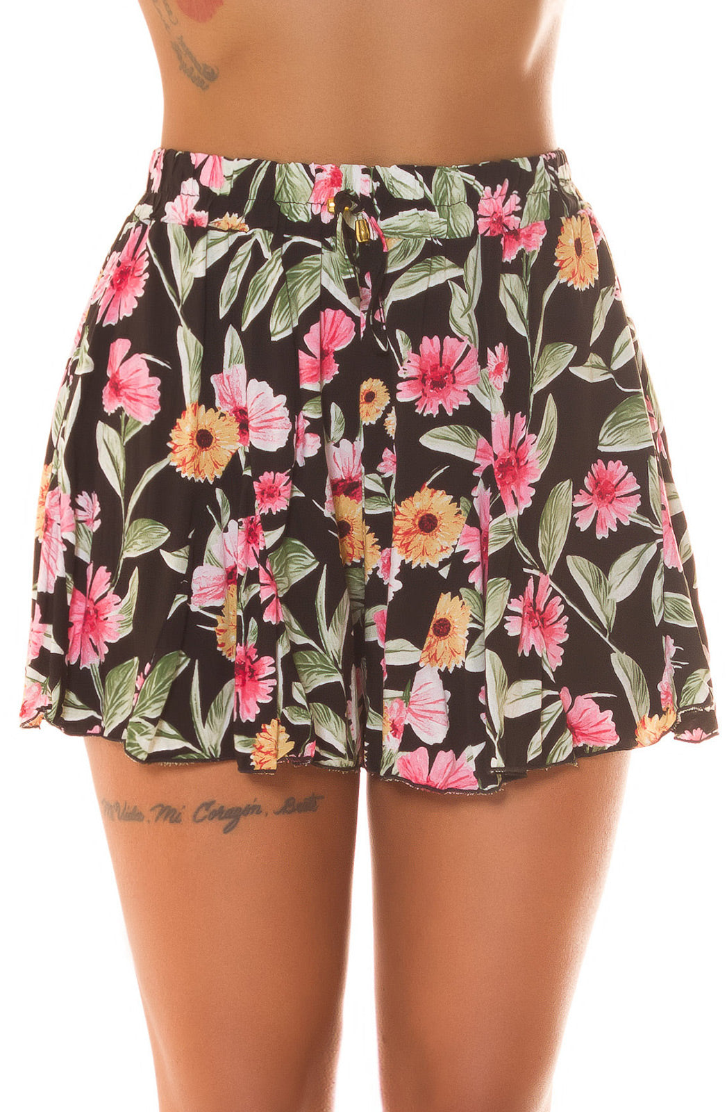 Short Fleuri