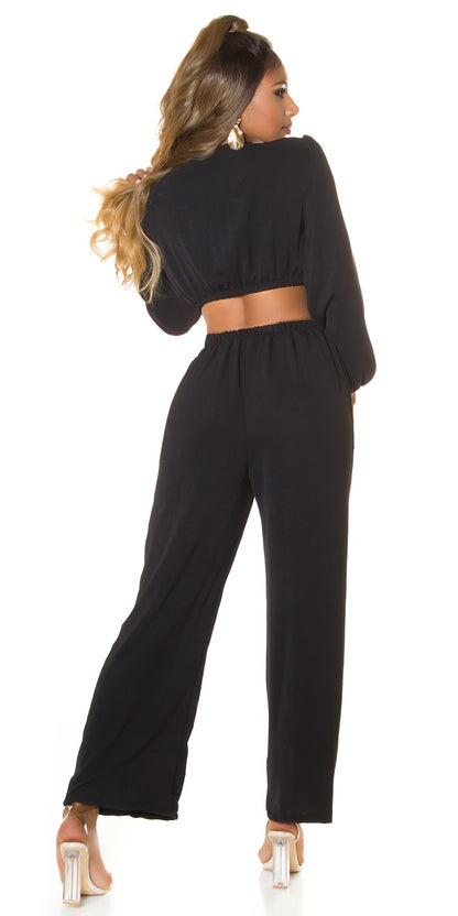 Jumpsuit Summer Maxi neckline