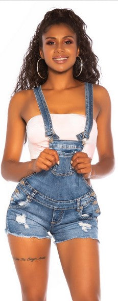 Overall Shorts