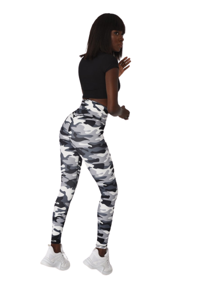 Scrunch Butt Leggings - The Military