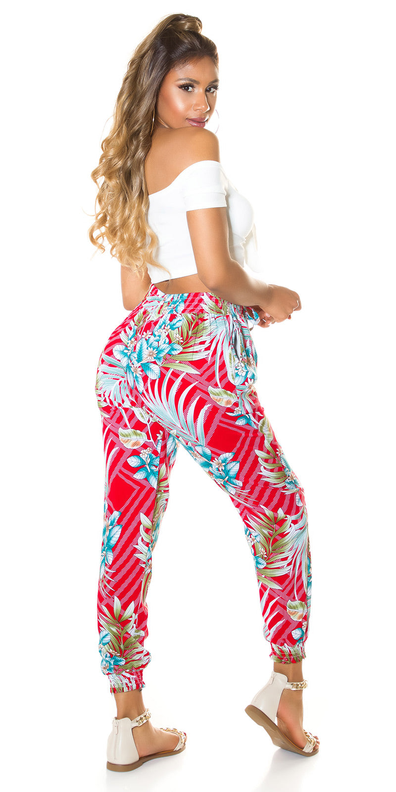 Tropical summer pants