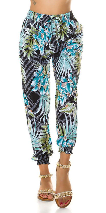 Tropical summer pants