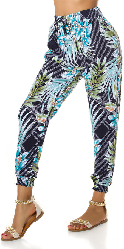 Tropical summer pants