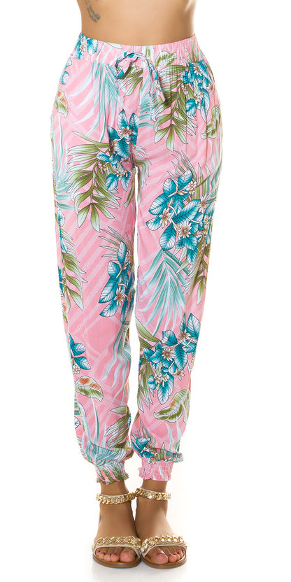 Tropical summer pants