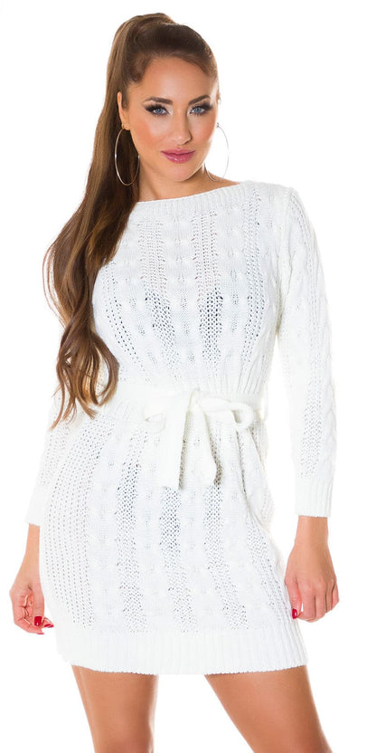 Crochet Sweater Dress